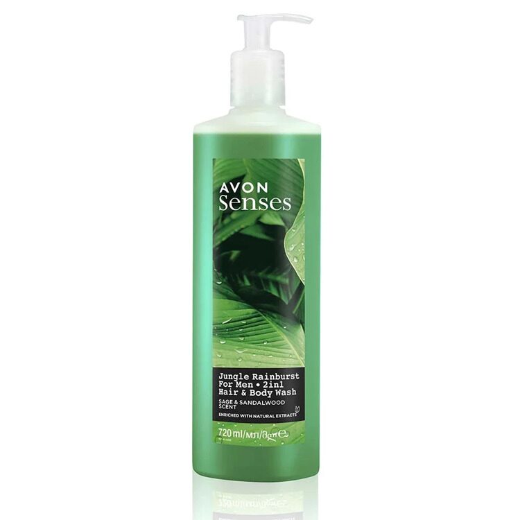 JUNGLE RAINBURST 2IN1 HAIR & BODY WASH 720ML