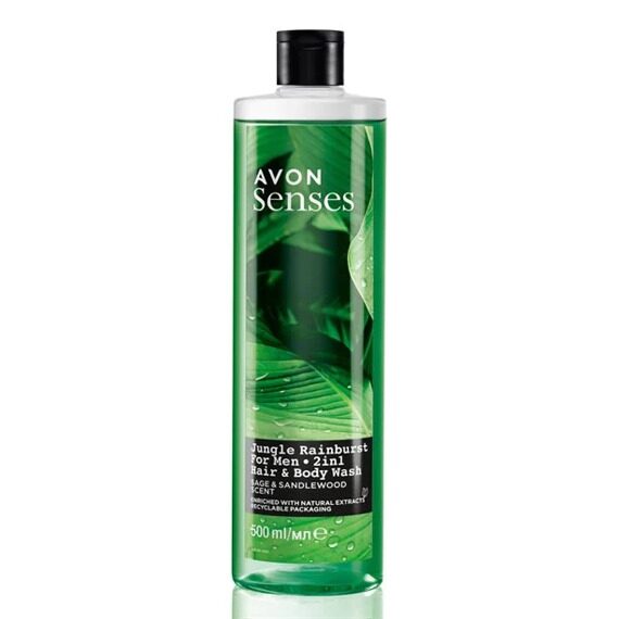 JUNGLE RAINBURST 2IN1 HAIR & BODY WASH 500ML