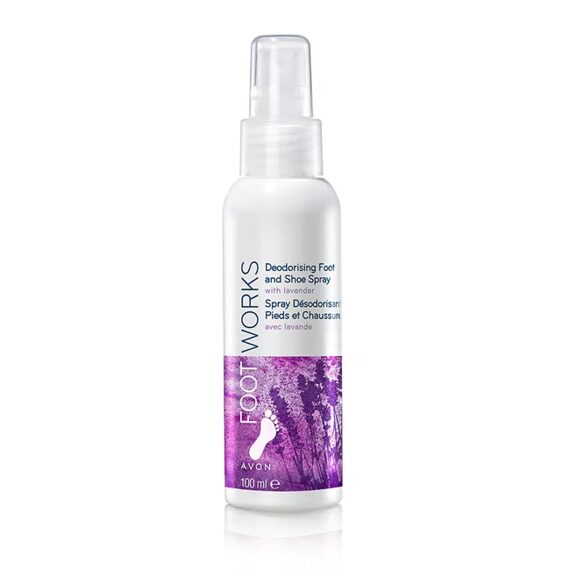 FOOT WORKS DEORISING FOOT AND SHOES SPRAY WITH LAVENDER 100ML